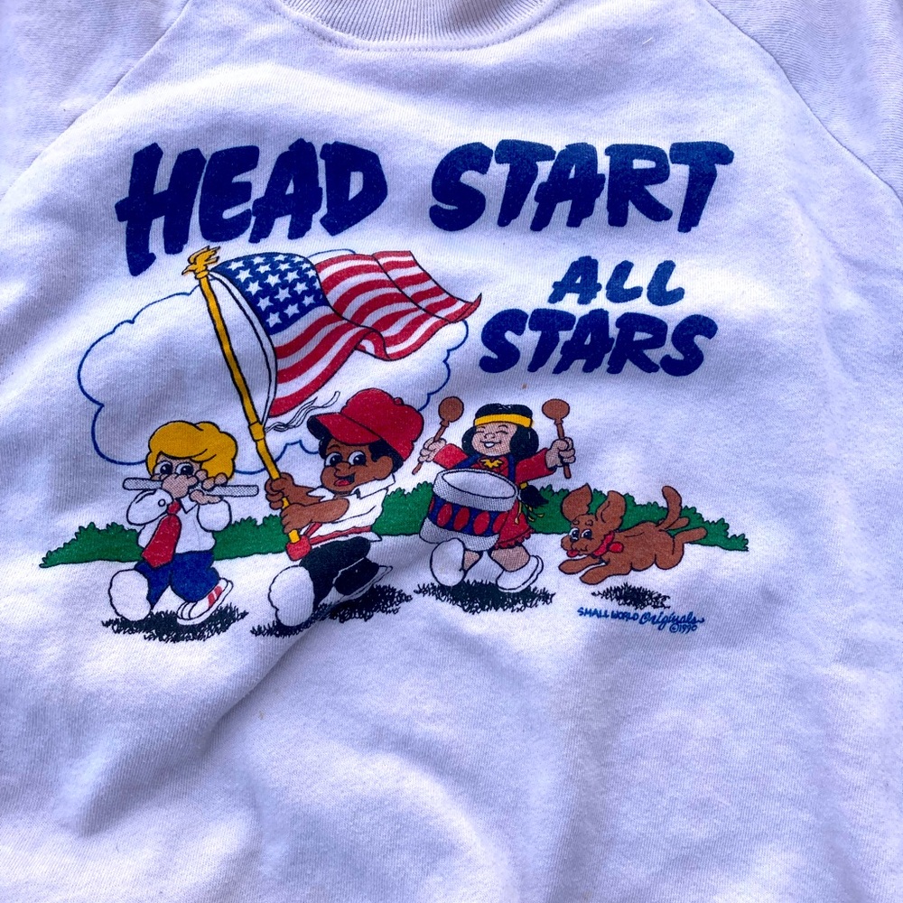 Vintage Small World '90 Jersey - 'Headstart, All Stars' - Size L (46-48)